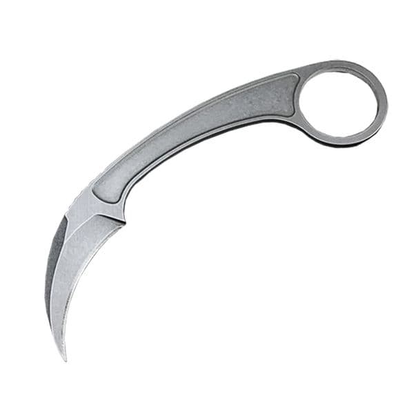Tactical Claw Knives Karambit 440C Stone Wash knife Blade Full Tang Steel Handle Fixed Blade Knife H5435