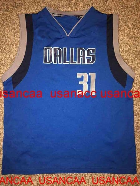 Stitched Jason Terry #31 Sewn Jersey blue custom men women youth basketball jersey XS-5XL 6XL
