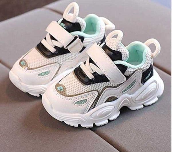 Size21-30Children Boys Casual Breathable Mesh Sneakers Kids Girls Wear-Resistant Running Shoes SneakersBaby Non-slipToddlerShoes G1025