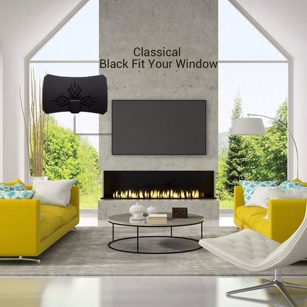 1000 Miles Good Quality 4K 25dBi High Gain HD TV Antennas DTV-T2 Box Digital TVs Antenna Booster Active Indoor Aerial Flat Design
