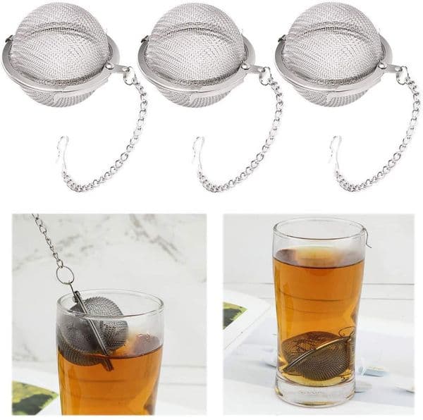 Stainless Steel Tea Pot Infuser Sphere Locking Spice Tea Ball Strainer Mesh Infuser tea strainer Filter infusor sea ship