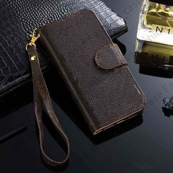 Designer Wallet Phone Cases for iPhone 17 Pro Max 16 15 14 13 12 11 Pro Max Samsung S24 25 26ultra PU Leather Cover with Card Slot