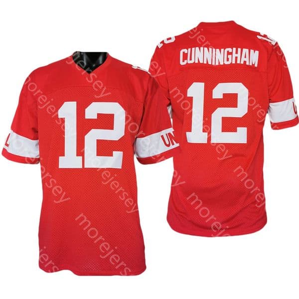 NCAA UNLV Rebels Football Jersey 12 Randall Cunningham College Size S-3XL Youth Adult All Stitched