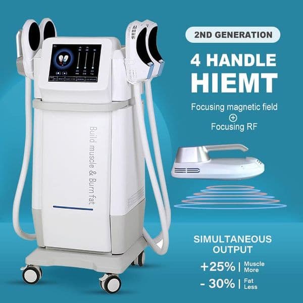 Good Emslim Sculptings Slimming RF Muscle Stimulate Machine EMS Electromagnetic Burn Fat Vshapen slimming Machine Body Shape Automatic Fitness Muscle Building