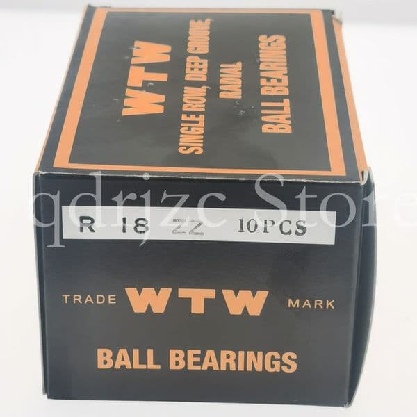 WTW inch deep groove ball bearings R18ZZ R18Z KLNJ1-1/8-2Z EE10ZZ 77R18 28.575mm 53.975mm 12.7mm