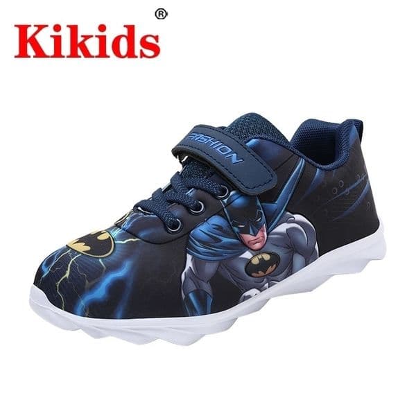 Kid Casual Shoes Super Heroes Kid Design for Boys Girls Toddler Boys Soft Shoes Slip-on Loafers Flats Comfortable Shoes 201130