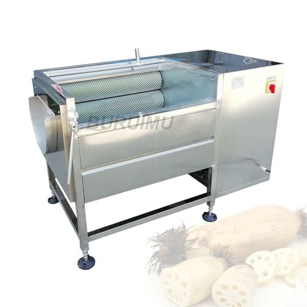 Type 45 Cleaning And Peeling Machine Fruit Vegetable Washing Maker Pumpkin Taro Cucumber Trotters Seafood Manufacturer