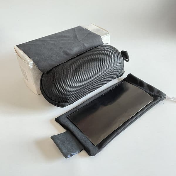 Sunglasses Cases Box Case For Eyeglasses Zipper Boxs Protective Eyewear Accessories Bag Cloth Sunglasse Packaging
