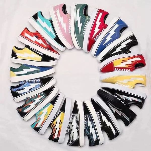 Casual Shoes Revenge x Storm Canvas Tennis Trainer Flat of the Joint Lightning Little Brother Work Men Women Sneakers 36-44