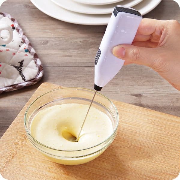 2026 Electric Egg Beater Tools Coffee Automatic Milk Frother Foamer Drink Blender Hand Held Kitchen Stirrer Cream Shake Mixer Free Shipping