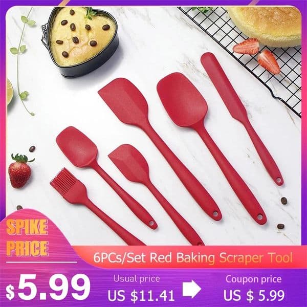 Heat Resistant Silicone Cookware Set Nonstick Cooking Tools Kitchen Baking Tool Utensils Cake Decorating Kitchen