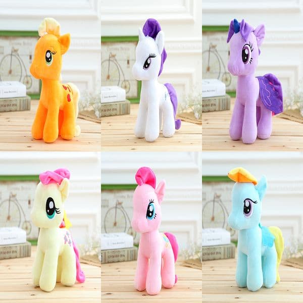 2026 New Plush Unicorns In Bulk, Adorable Stuffed Pony Figures: 25Cm Soft Animal Toys For Children, Festive Gift Edition Toys