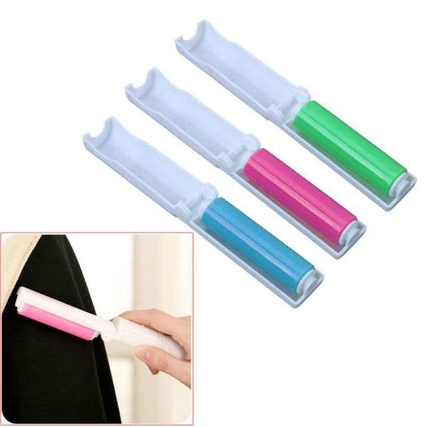 Portable Sticky Washable Lint Rollers With Cover for Wool Sheets Hair Clothes cleaner Dust Catcher remover