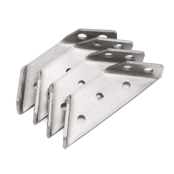 4 Pcs Rvs Corner Bullets Fasteners Protector Hook Corner Stand Supporting Furniture Hardware