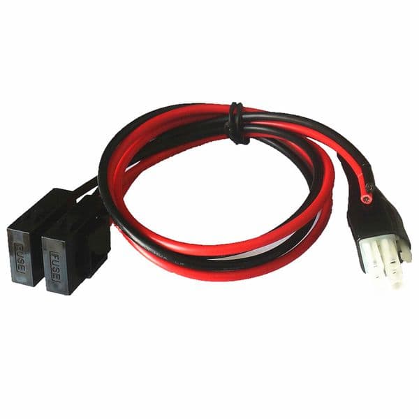2026 New New 1M 30A Fuse Short outdoor Outdoor Waved DC Power Supply Cord Cable For Yaesu Ft-857D Ft-897D Ic-725A Ic-78Ic-706 Ic-718 Ic-746 Ic-756 Radio Accesso