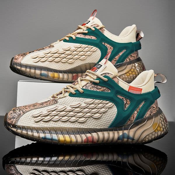 2021 New Men's Running Designer Shoes Sports High Heels Rubber Outsole Non-slip Sneakers Fall And Winter