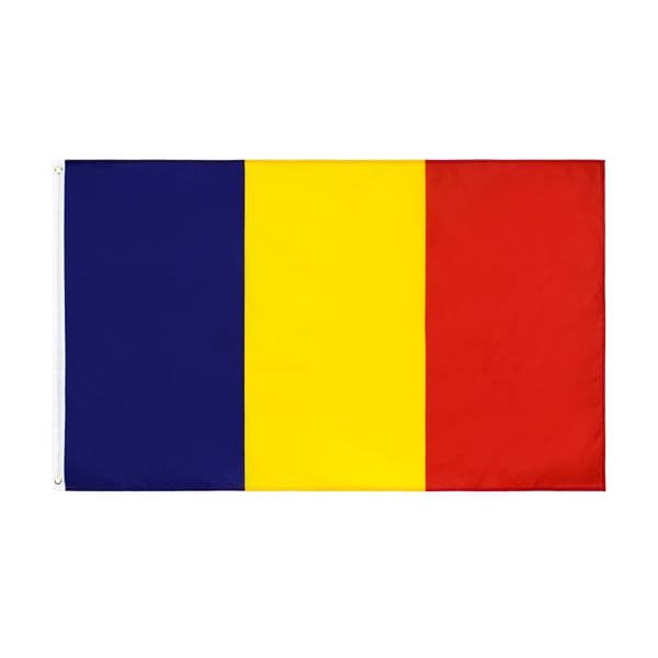 3x5Fts 90cmx150cm blue yellow red ro rou Romania flag Romanian direct factory