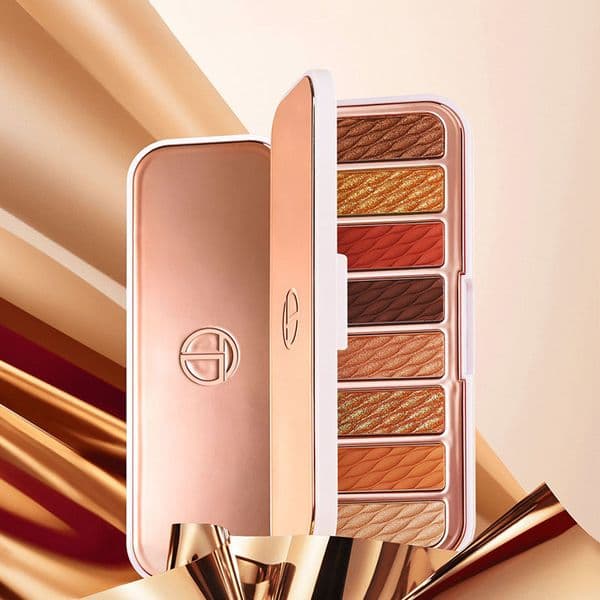 Newest Luxury Gold 8 Colors Eye Shadow Platette Shimmer Glitter Matte Portable Waterproof Beauty Eyeshadow Disc Fashion Eye Makeup Plate Cosmetic Set Gift ZL0856