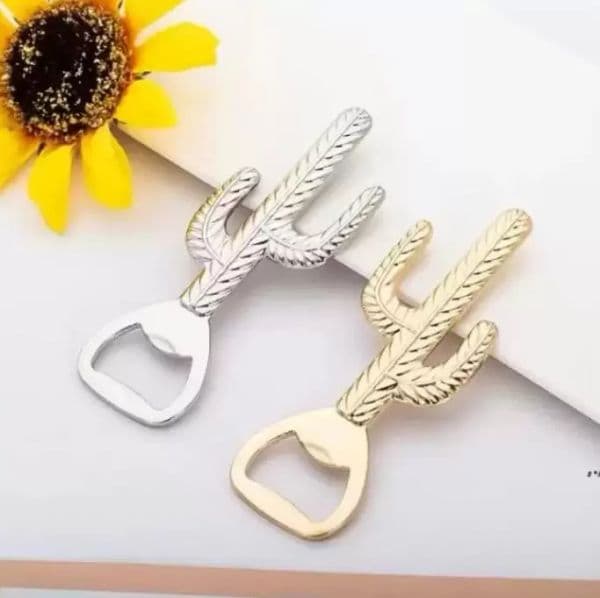Wedding gifts for guests Cactus bottle opener baby shower baptism gift wedding favor