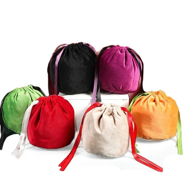 Halloween Candy Party Gift Pumpkin Pouch With String Trick Or Treat Basket Cookies Storage Bag Festival Decoration B2