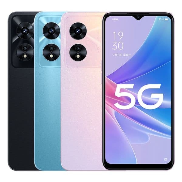 Original Oppo A97 5G Mobile Phone 12GB RAM 256GB ROM MTK Dimensity 810 Android 6.56 inch 90Hz Full Screen 48.0MP AI 5000mAh Face ID Fingerprint Smart Cellphone