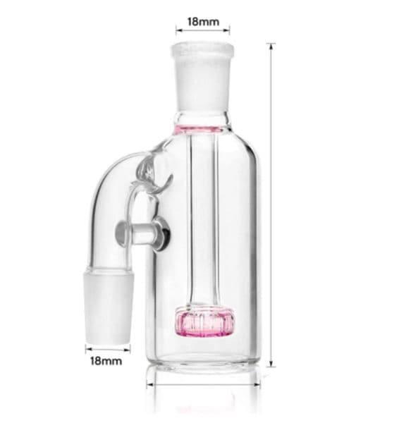 The latest glass smoking adapter filter hood fittings, transparent variety of styles, support custom logo