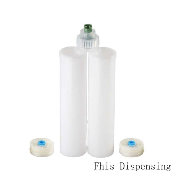 Adhesives Sealant Plastic Dual Cartridge 400ml 1-1 Empty Two-Component Bottle for Epoxy