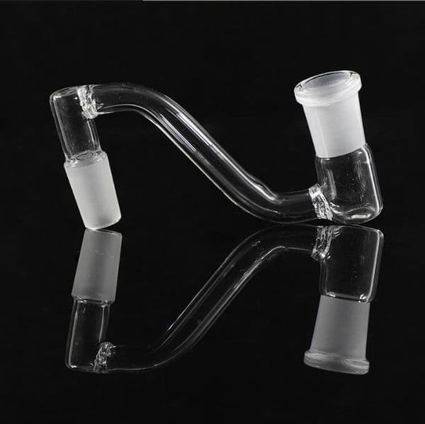 Smoking Accessories 10mm Drop Down Adapter 14mm Male Female 18mm Ash Catcher Recycler Oil Rgs Glass Water Pipes Bowl Bubbler