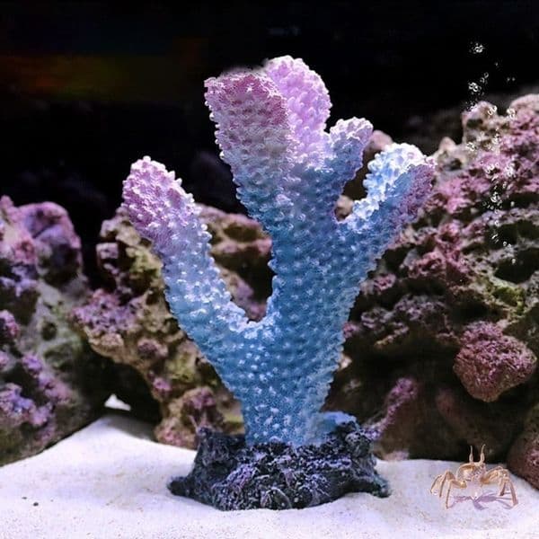 16X10X5CM rium Simulation Coral Ornaments Colorful Artificial Resin for Fish Tank tic Decoration Ornament Y200917