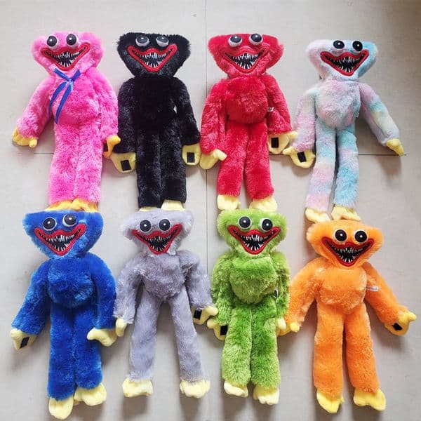 2026 New 40Cm Huggy Wuggy Plush Toy Soft Stuffed Game Character Horror Doll Peluche Toys For Children Boys Christmas Gifts W251222 Toy