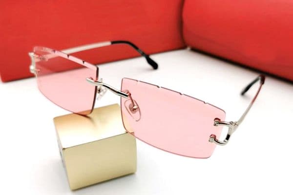 Man Glasses Designer Sunglasses Woman Polarized Sunglass Rectangle Unique Panther Metal Fashion Luxury Brand Glasses Driving Beach Eyeglasses Lunettes