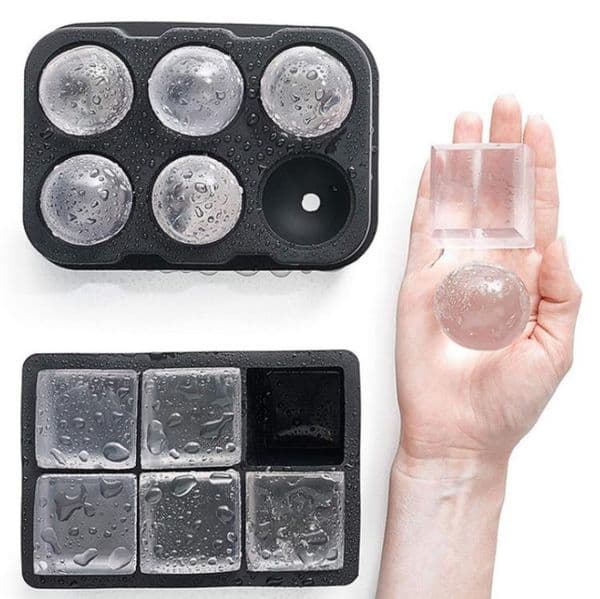 Kitchen Tools Big Cube Coolers Tray Mold Box Food Grade Silicone Maker Moulds Large Square Ice Diy Bar Pub-Kitchen Accessories Gadgets SN4534