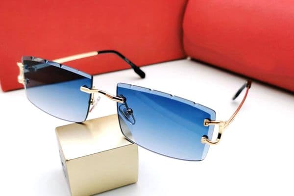 Buff Sunglasses Designer Women Mens Sunglass Ienbel Luxury Square Genuine Buffalo Horn Glasses Mens Brand Design Vintage Carter Buffs Rimless carters Eyeglasses