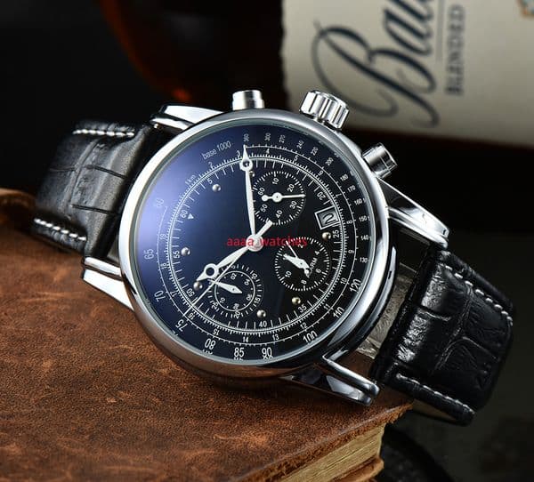 2022 New Fashion Brand Men's Watch Casual Calendar Quartz Business Men's Multifunction Sports Clock Watch Factory Outlet