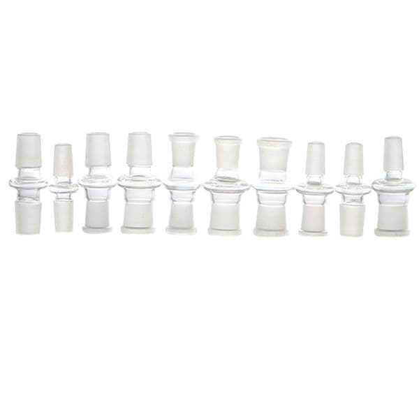 Smoking Glass Bowls Joints Adapter Connector Adaptor Bong Accessories 10mm 14mm 18mm Male Female For Pipes Bongs Quartz Bangers