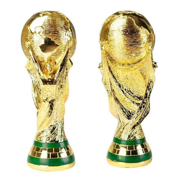 2026 European Golden Resin Football Trophy Gift World Soccer Trophies Mascot Home Office Decoration Crafts Free Shipping