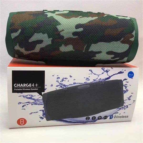 Charger 4 4 plus Bluetooth Speaker Subwoofer Wireless Deep Stereo Portable With Retail Package184P174k