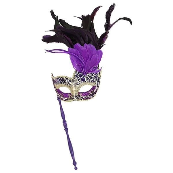 Party Masks Masquerade mask Wedding Carnival Party Performance Purple Costume Se 220823