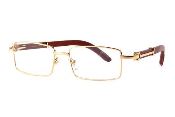 Mens Designer Sunglasses Woman Brand UV400 Eyewear Gold Silver Metal Full Rimless Frame Carti Sun Glasses Men Women Sunglasses Transparent Eyeglasses Occhiali