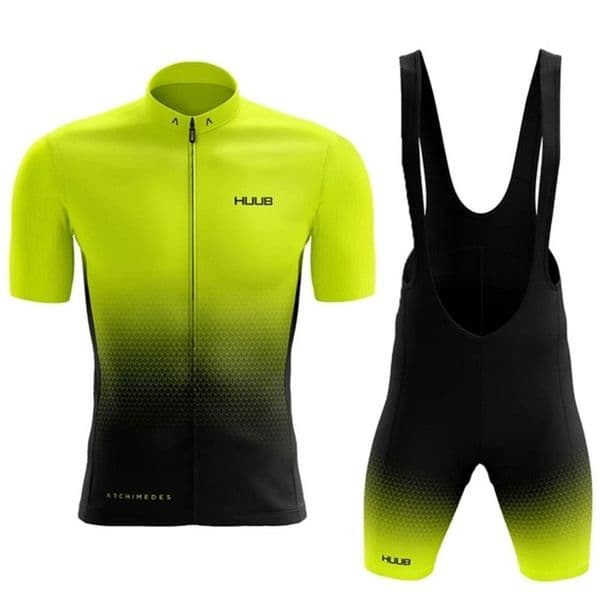 HUUB Bike Team Men Set Summer Jersey Bicycle Wear Cycling Clothing Maillot Ropa Ciclismo Kit 220627