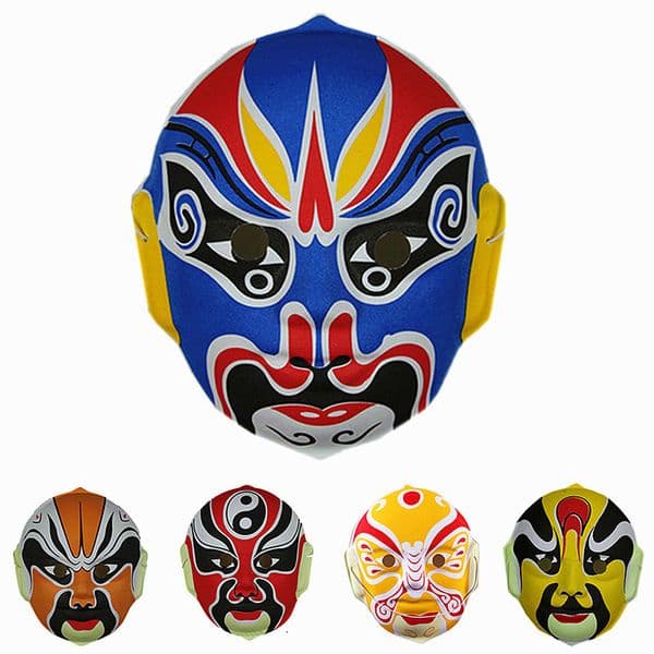Chinese-style Peking Opera Face-changing Plastic Special Props Sichuan Opera Mask Decoration Chinese Style Handicrafts LT0111