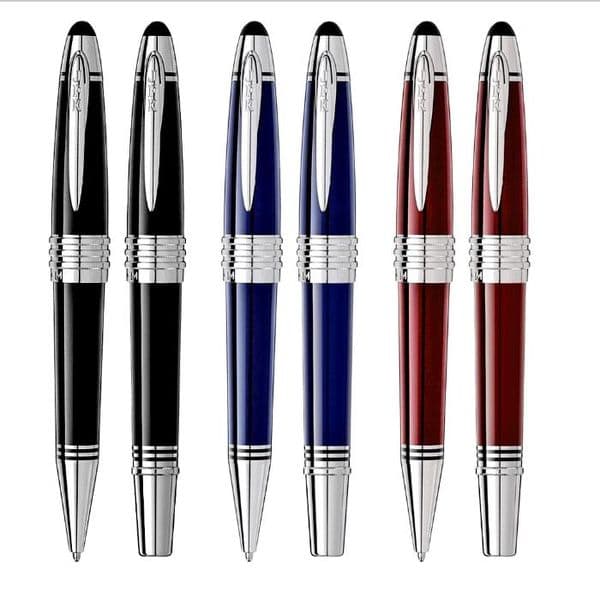 Promotion Pen Great John Kennedy Luxury Dark Blue Metal Fountain Rollerball Ballpoint Pens Office School Classic With JFK Serial Number