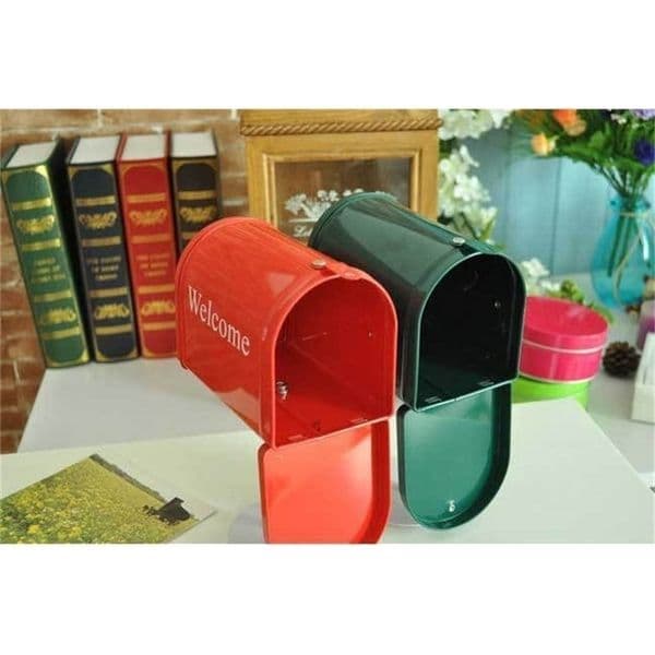 new arrival Zakka photo props/home decoration Mailbox with stand/ Storage for Letter Box /greeting /post card T200117
