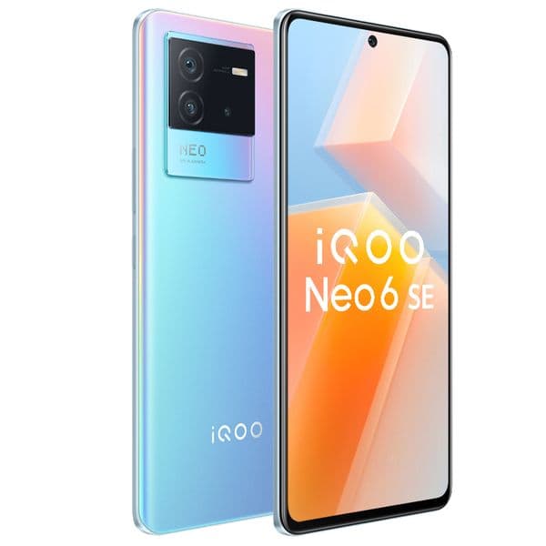Original Vivo IQOO Neo 6 SE 5G Mobile Phone 8GB RAM 128GB 256GB ROM Octa Core Snapdragon 870 64MP NFC Android 6.62" 120Hz E4 Full Screen Fingerprint ID Face Smart Cellphone