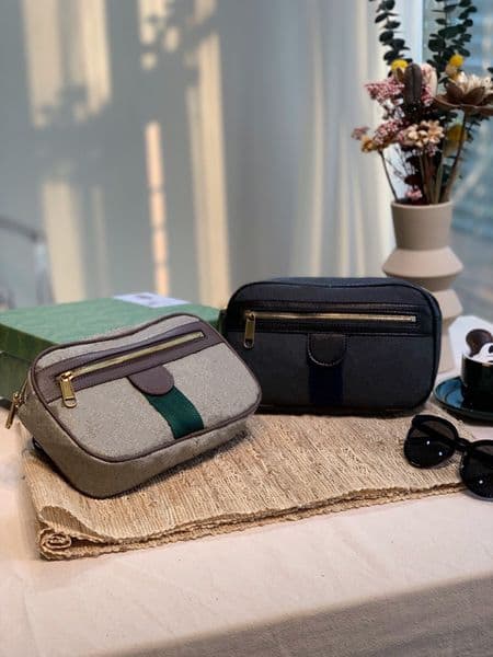Designer bum bag men fanny pack women Waist bags chest Satchel Purse handbag Fashion Crossbody Bag Classic Pattern handbags Leather Retro Casual sacoche marsupio