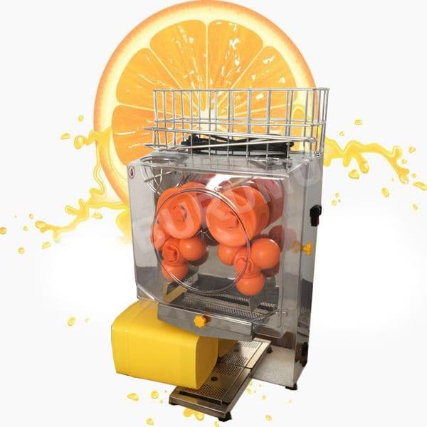 Commercial Electric Orange Squeezer Juice Fruit Lemon Maker Fresh Juicer Press Machine