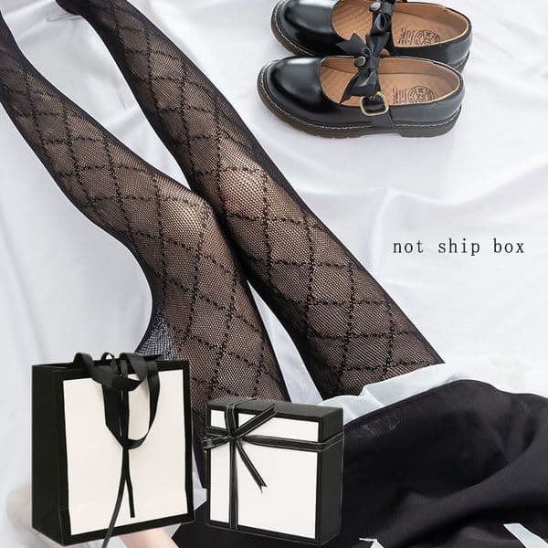 Womens Stockings Classic Socks Fashion Printed Pattern Socks Ins Hot Hosiery Sexy Women Leggings Top Quality Tights