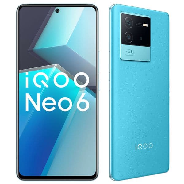 Original Vivo IQOO Neo 6 5G Mobile Phone 12GB RAM 256GB ROM Snapdragon 8 Gen1 64MP OIS NFC Android 6.62" AMOLED 120Hz Full Screen Fingerprint ID Face Wake Smart Cellphone
