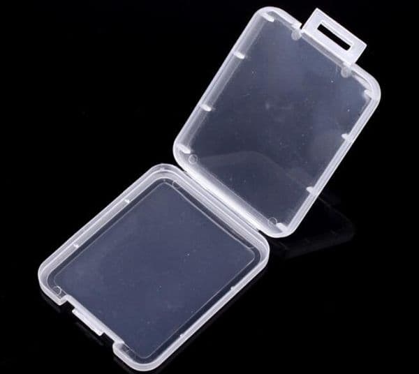 Protection Case Card Container Memory Card Boxs CF card Tool Plastic Transparent Storage Easy To Carry free shipping