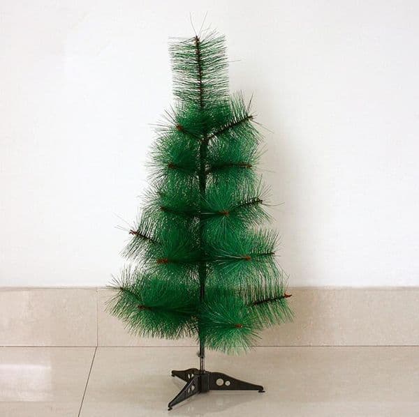 artificial christmas trees 60cm/23.6 inch simulation small pine needle tree pine needle tree decorations field Christmas wreath CT003P